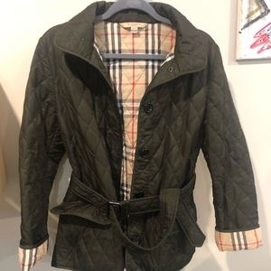 Burberry quilted jacket